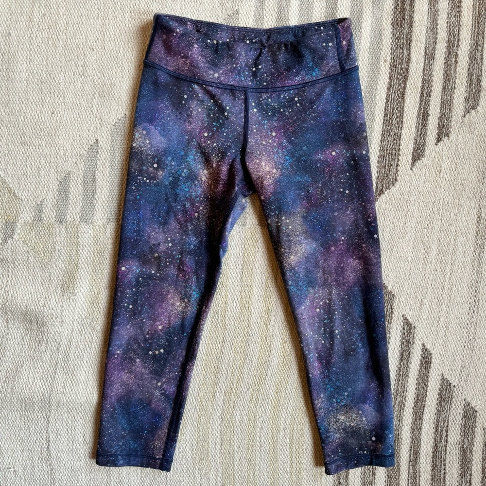 [athleta] galaxy crop leggings